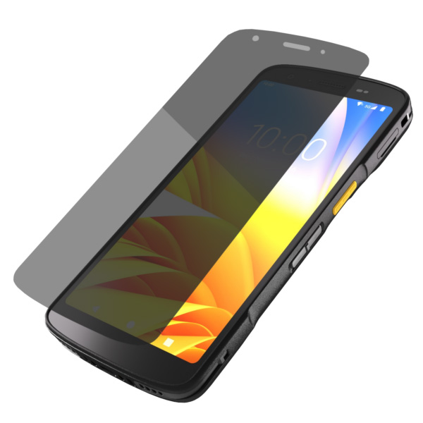 Zebra TC5 Forearm Cradle accessory - installed - context - device front