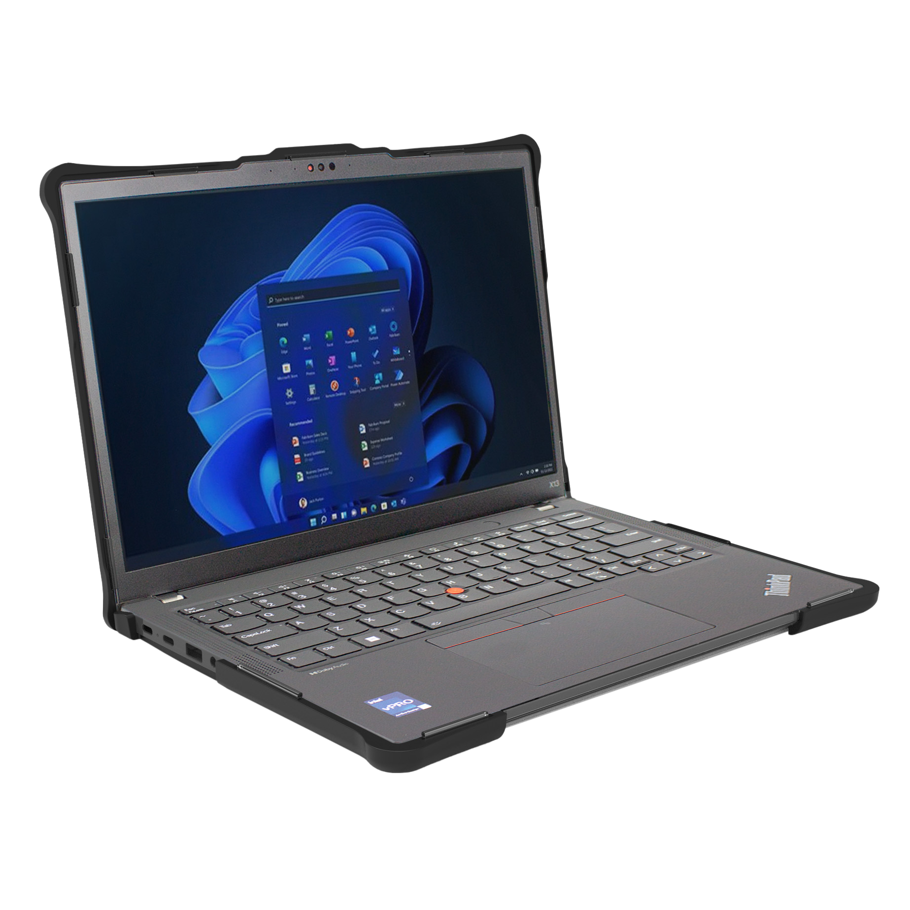 Rugged Slim Case for Lenovo ThinkPad X13 Gen 4, 5