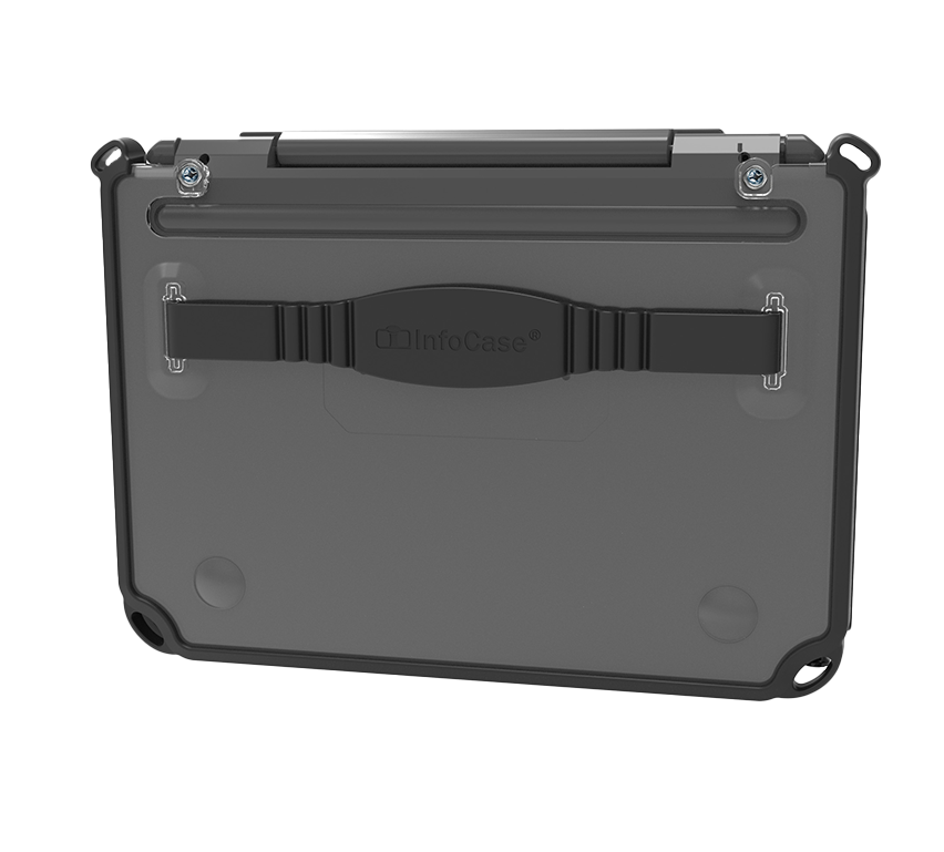 ErGo Case for Samsung Galaxy Tab Active5 Pro and Gamber-Johnson 2in1 Keyboard with Hand Strap