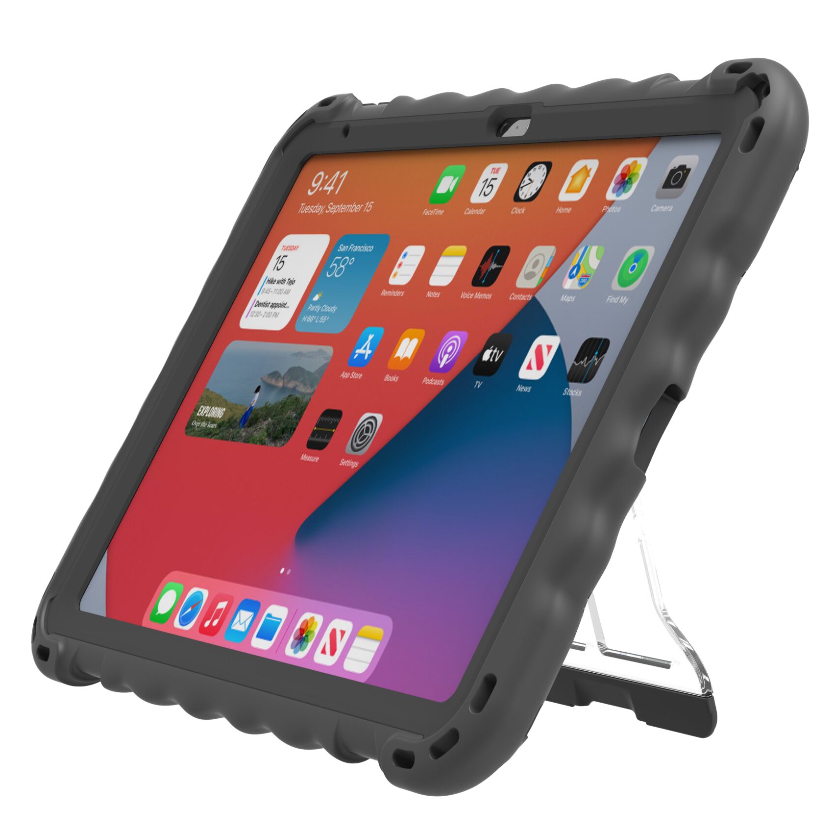 ErGo Case for Apple iPads 10.9-inch Gen 10, A16 Gen 11 with Easel