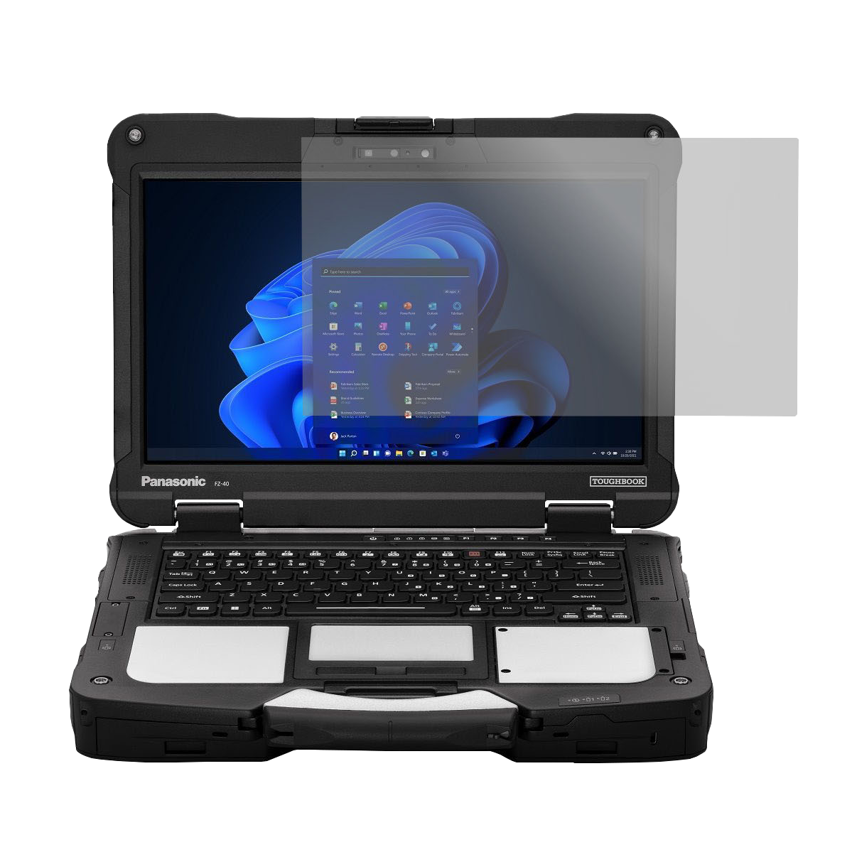 Toughmate Shatterproof Glass Screen Protector for TOUGHBOOK 40