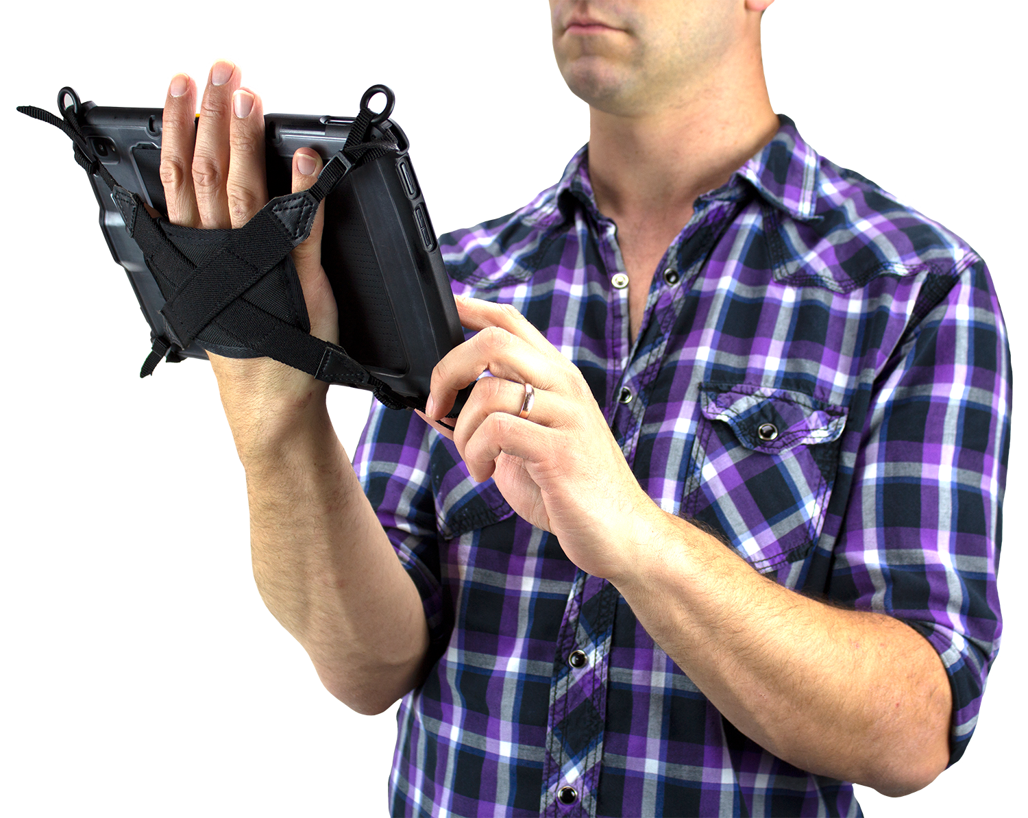 ModuFlex Elastic X Hand Strap for 10-11-inch Tablets