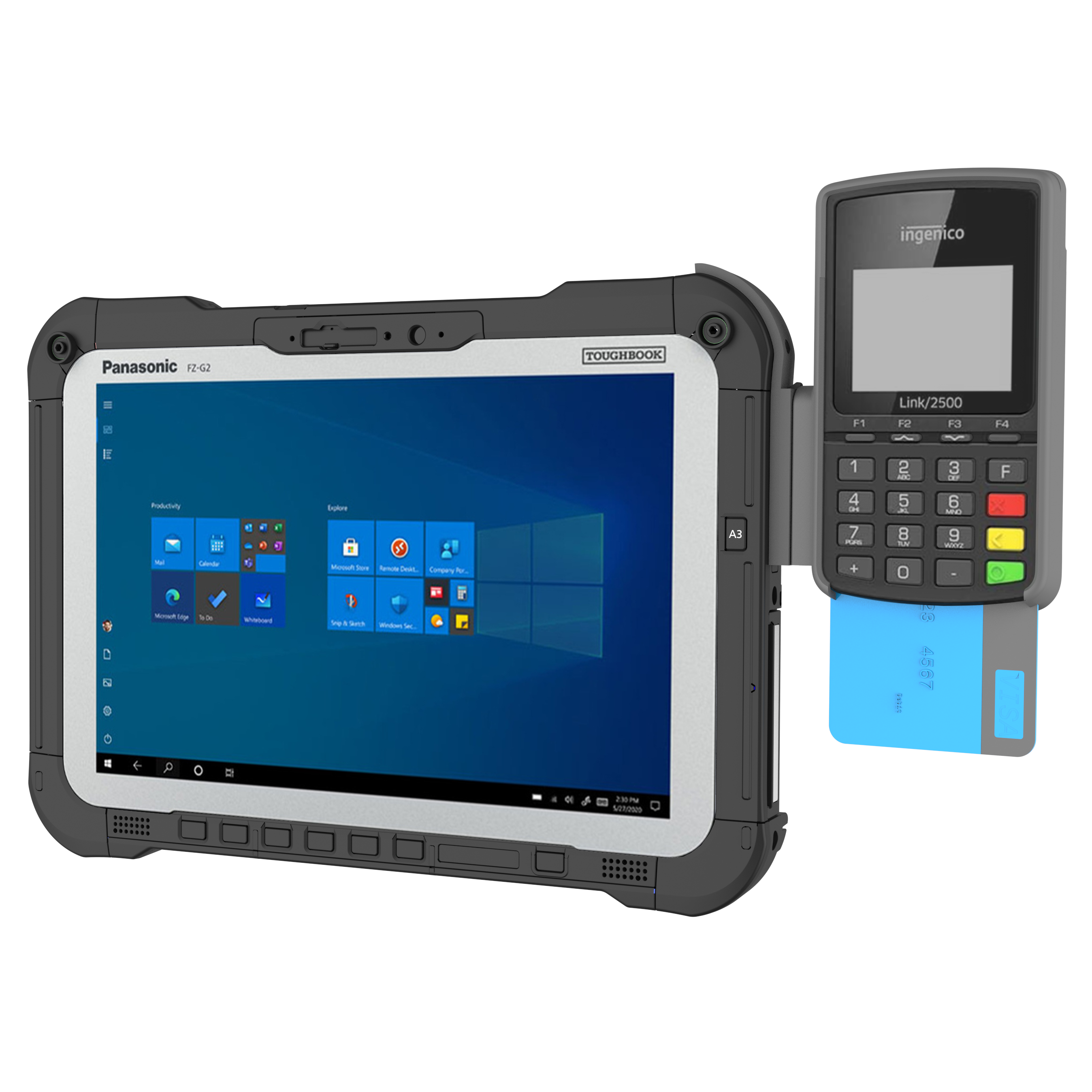 ToughMate mPOS Integration Tool for TOUGHBOOK FZ-G2, Ingenico Link 2500
