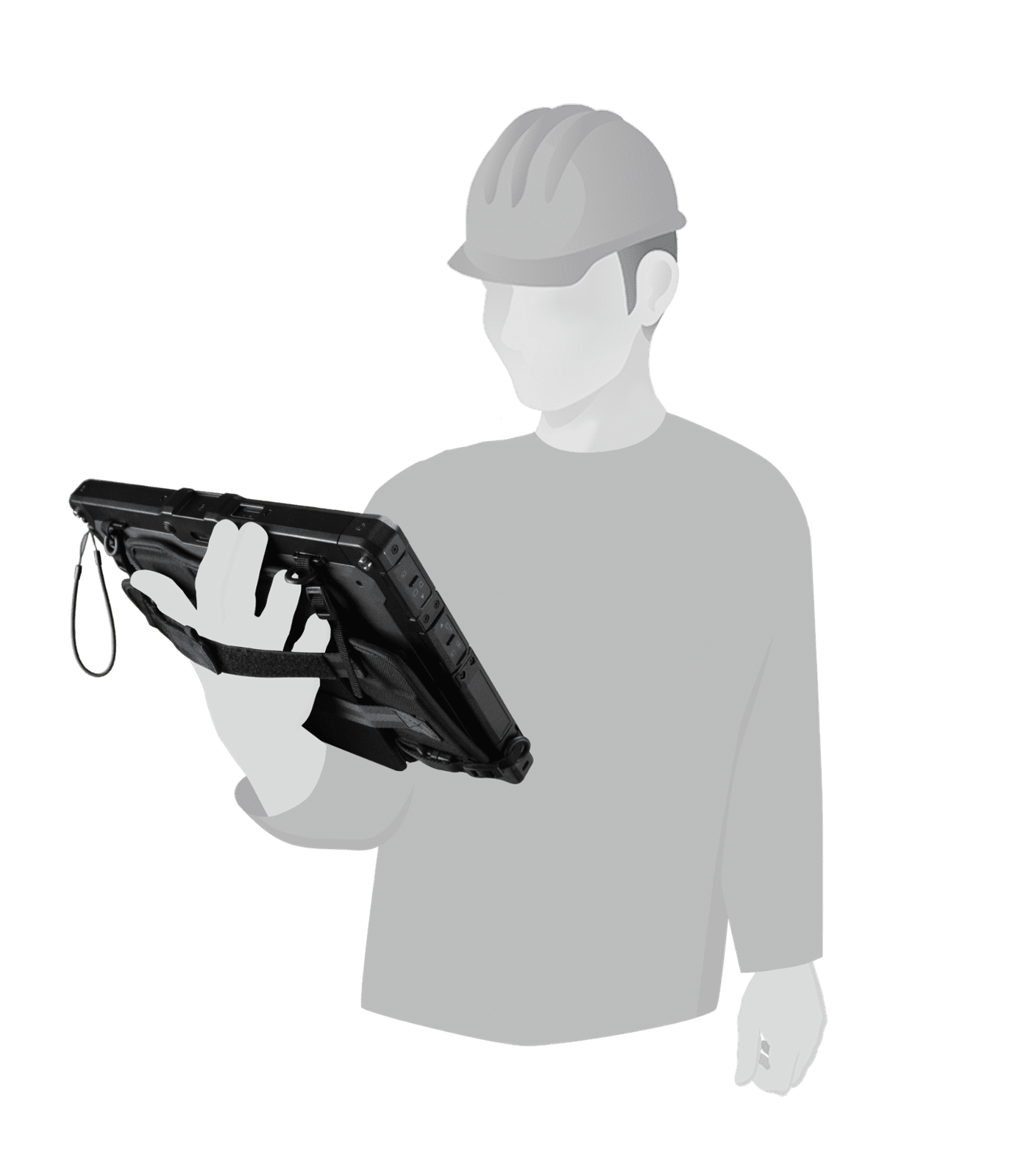 ModuFlex Hand Strap for Getac K120 with Easel