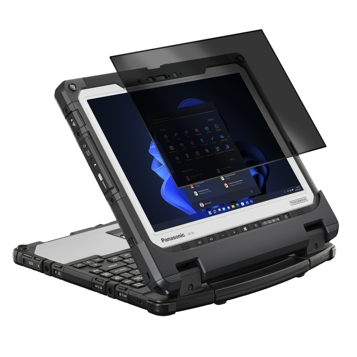 Toughmate Privacy Glass Screen Protector for TOUGHBOOK 33