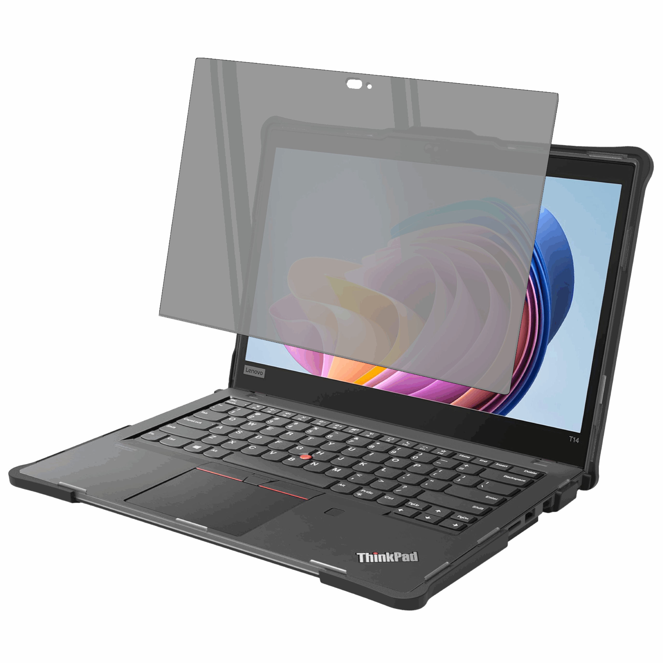 Shatterproof Glass Screen Protector for Lenovo T14, T14s, P14s Gen 5, 6