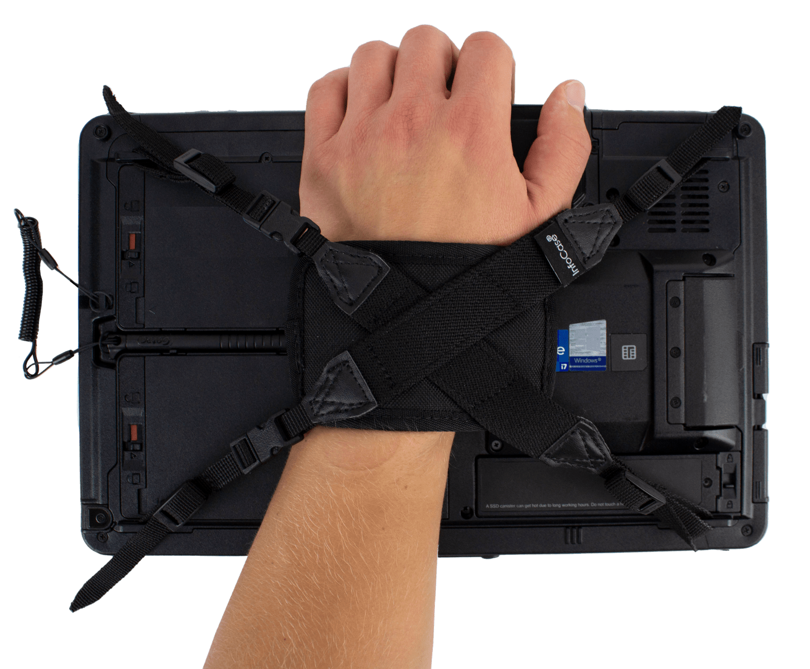 ModuFlex Elastic X Hand Strap for 10-11-inch Getac Tablets
