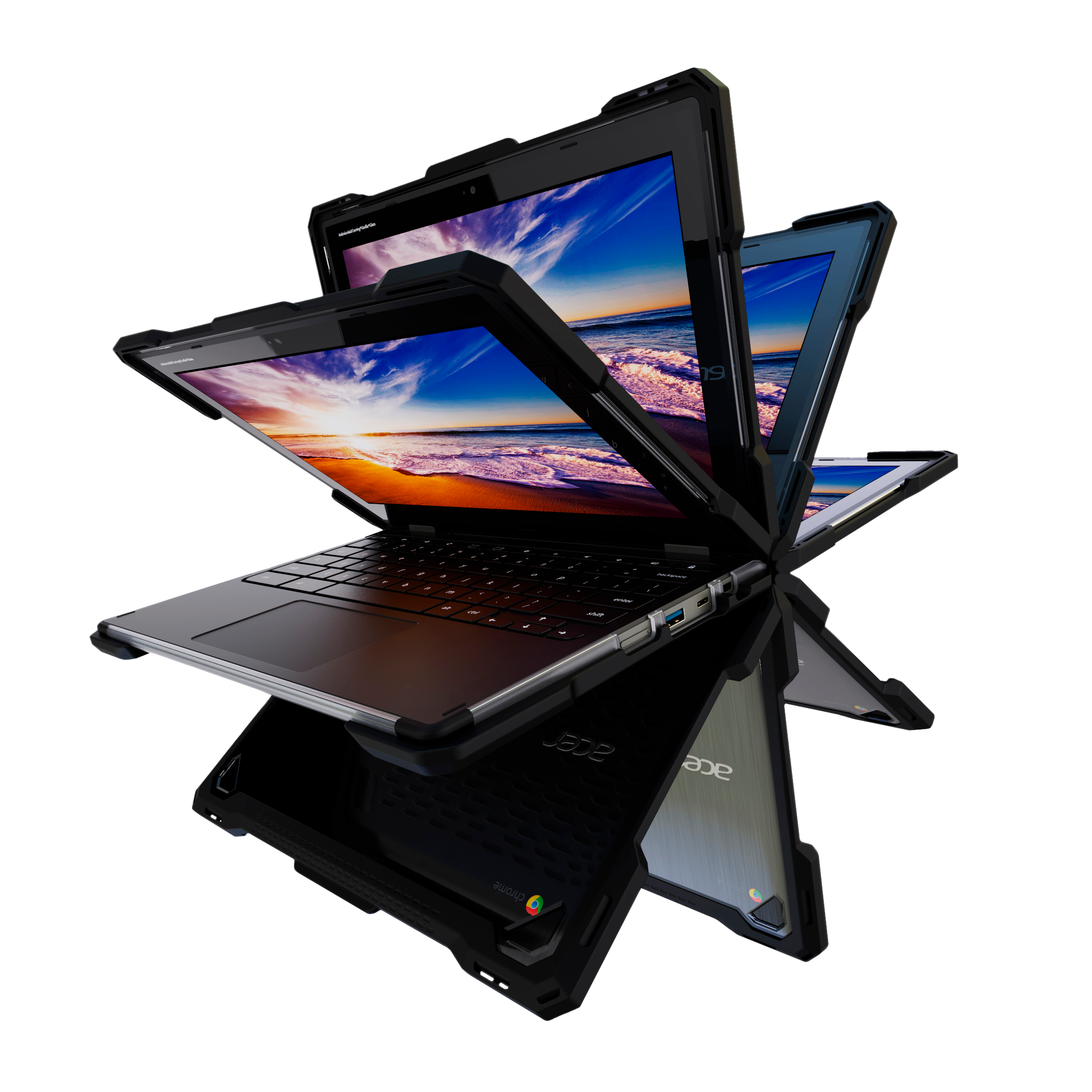 Rugged Pro Case for Acer Chromebook Spin 511 R753T