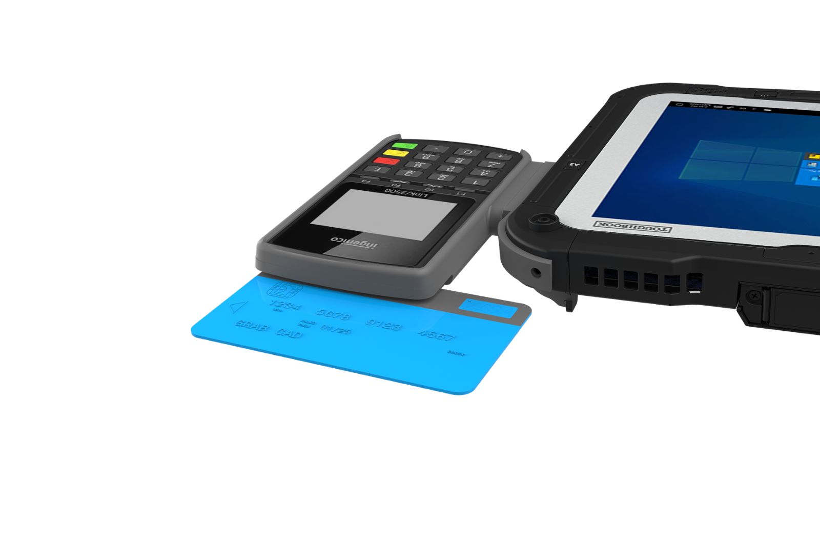 Toughmate mPOS Integration Tool for TOUGHBOOK G2, Verifone E285
