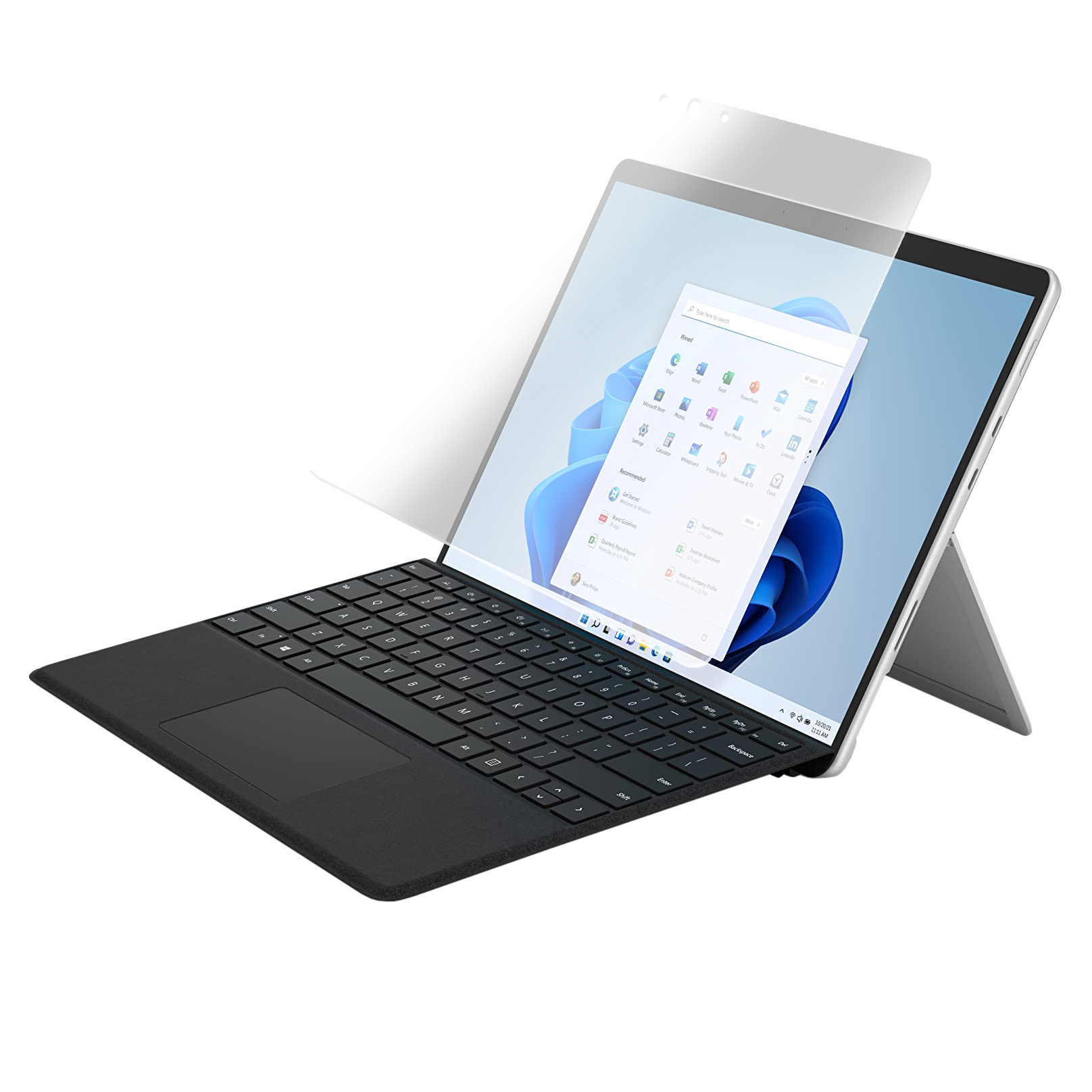 Shatterproof Glass Screen Protector for Microsoft Surface Pro 8, 9, 10