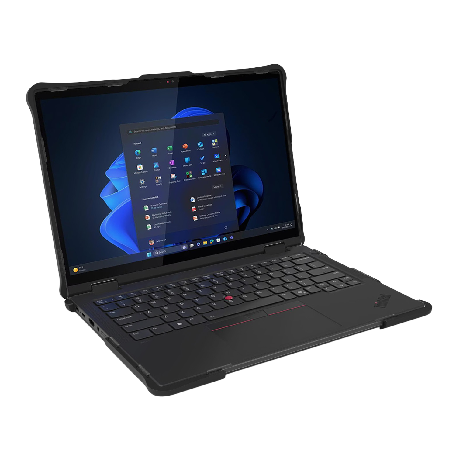 Rugged Slim Case for Lenovo ThinkPad T14s 2-in-1 Gen 1