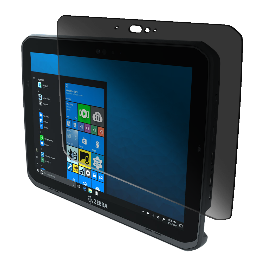 Privacy Glass Screen Protector for Zebra ET80, ET85