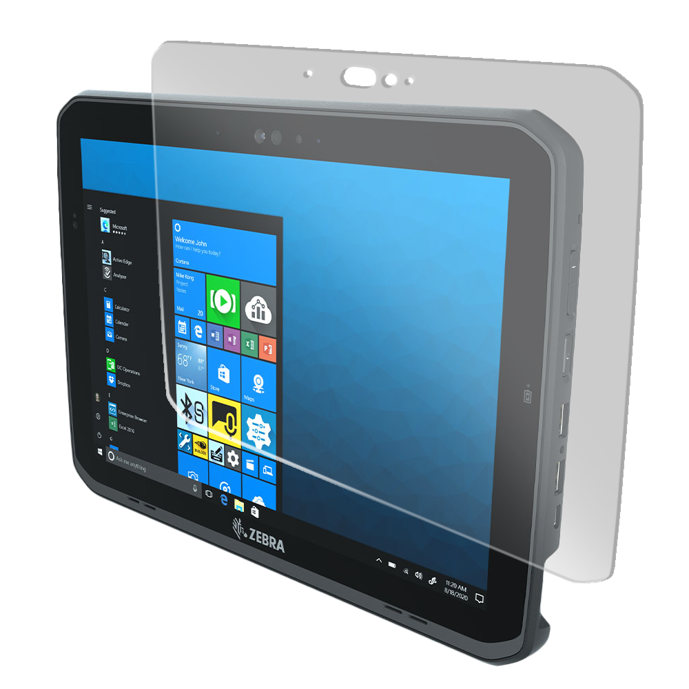 Shatterproof Glass Screen Protector for Zebra ET80, ET85