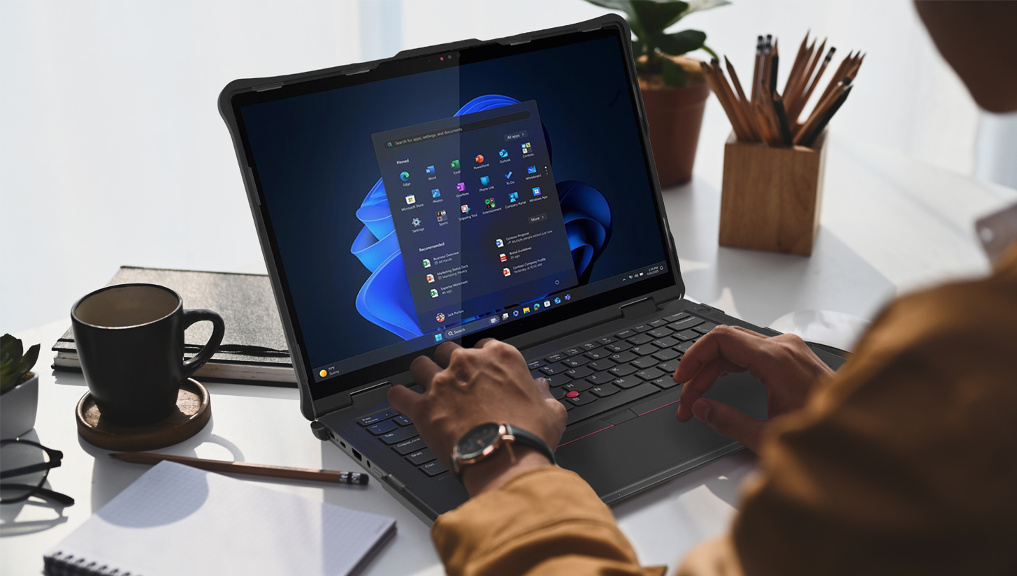 Rugged Slim Case for Lenovo ThinkPad T14s 2-in-1 Gen 1