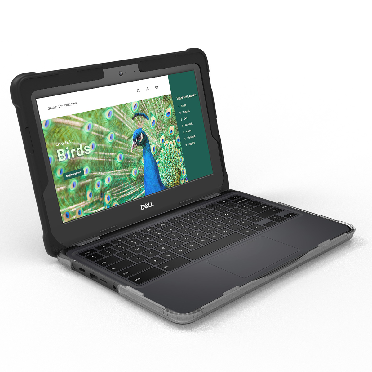 Rugged Flex Case for Dell 3120 Chromebook (Clamshell)